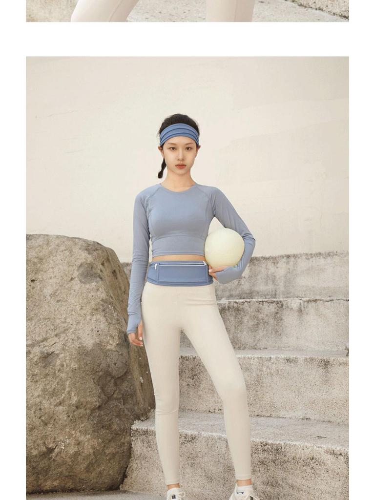 Women's Slim Multi-Pocket Running Pouch with Phone and Water Bottle Holder