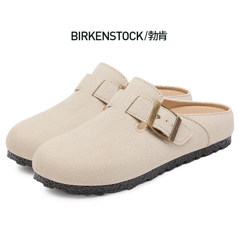 Women's shoes 2026 autumn new item Boken shoes breathable slippers sandals fashionable versatile casual shoes trendy single shoe