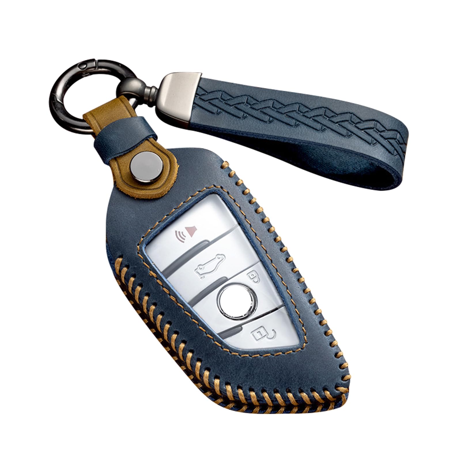 

[Fucaten] Совместимый чехол для ключа BMW, чехол для ключа, держатель для ключа, BMW 1 2 3 5 синий