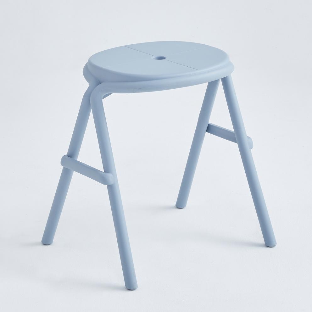 Nordic Plastic Stools Thickened Dining Stackable Stool Hallway Ottoman Footrest Folding Stool Bathroom Stool Shower