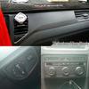 Golf Sportsvan Carbon Fiber Interior Stickers for Console & Gear Decoration