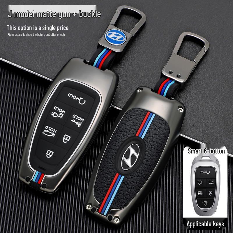 Fifth-Gen Hyundai Tucson L Car Key Case and Metal Shell