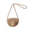 Saddle Bag 2025 New Bag Summer Seaside Beach Shoulder Niche Messenger Bag Handmade Straw Holiday Woven Bag