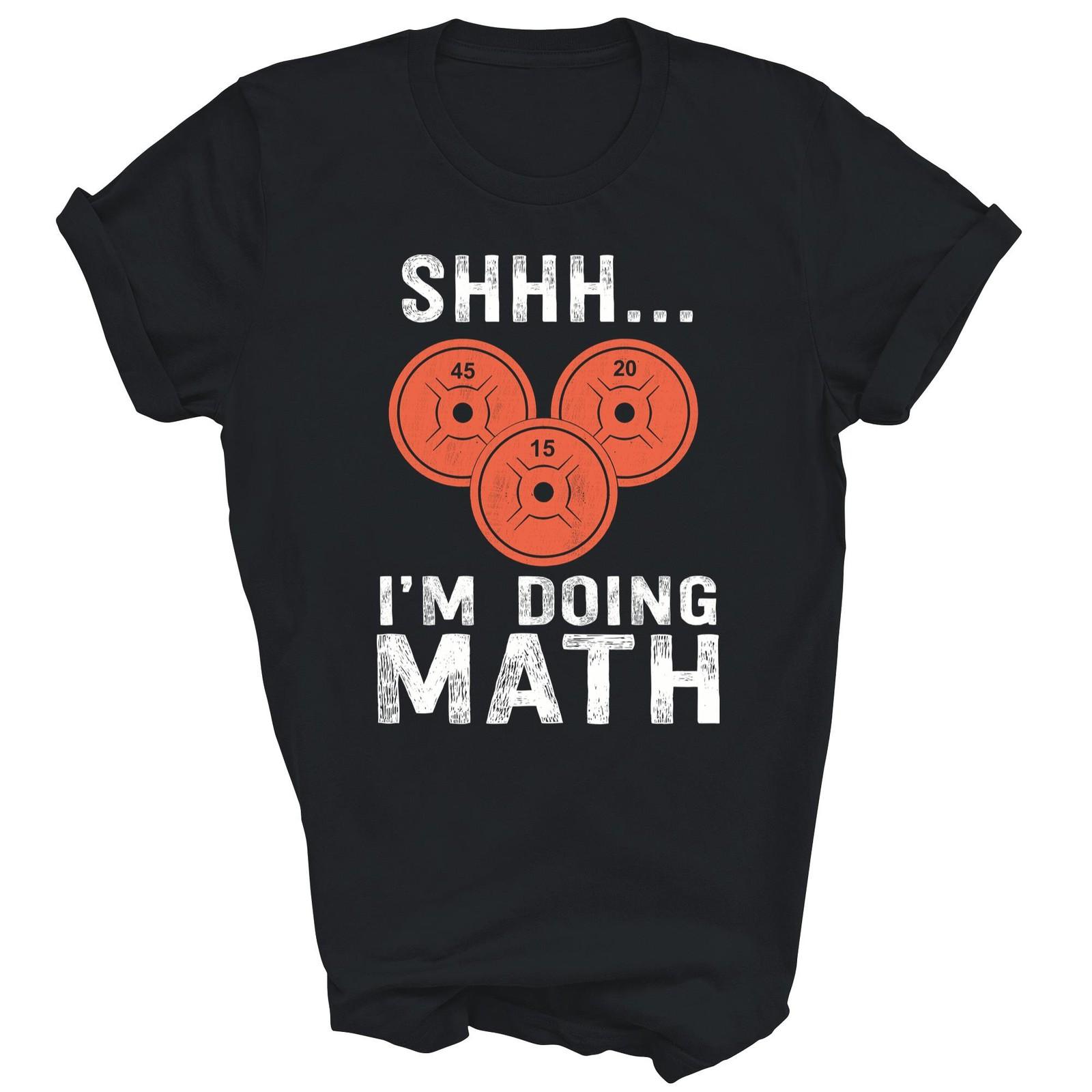 Math Lover Gym Weightlifting Workout Unisex Shirt Gift XXXL