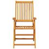 Garden Dining Set 5 pcs Brown Solid Acacia Wood