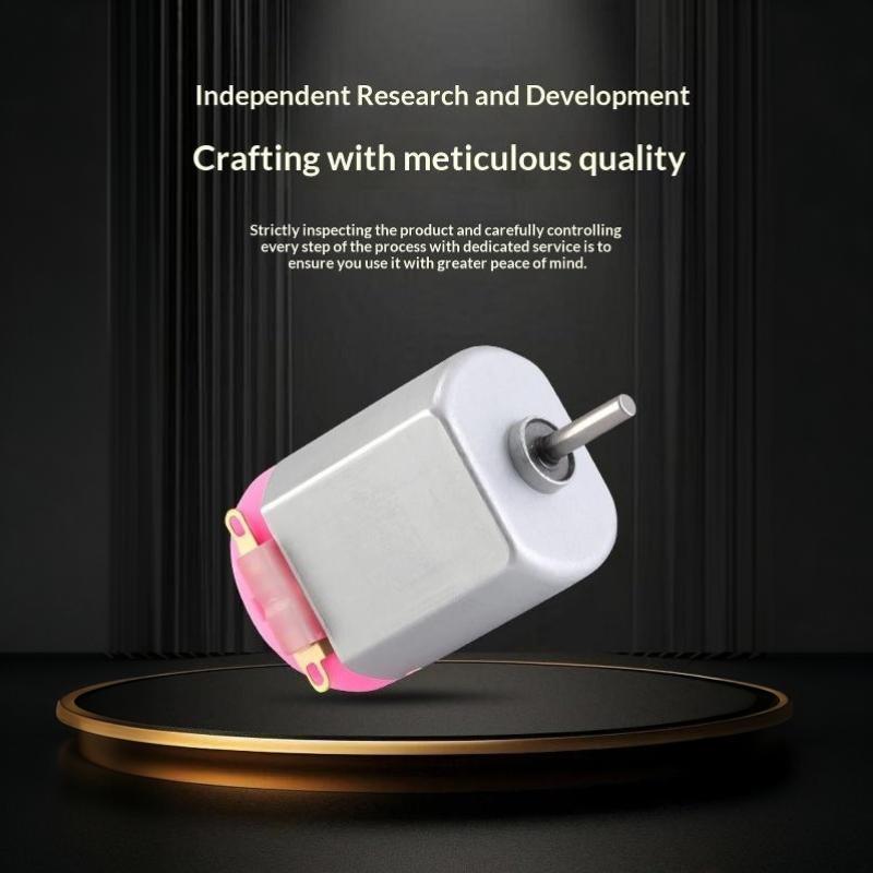 130 Micro DC Motor Stable Performance High Vibration Frequency Easy Installation for DIY Science Experiment School Projects