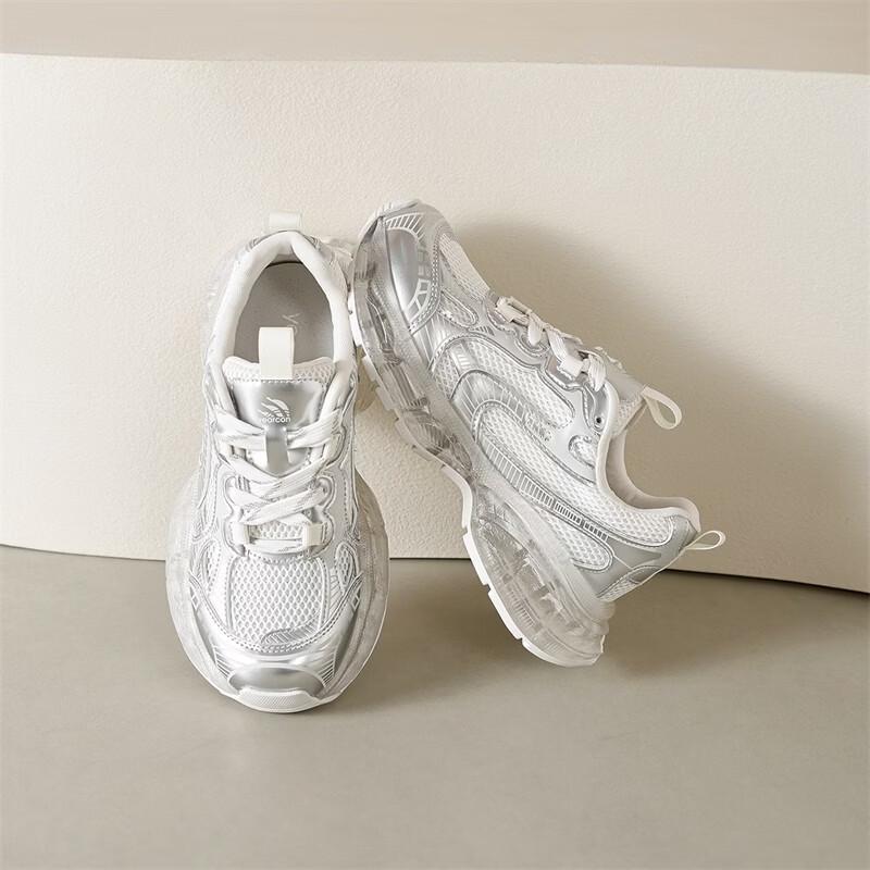 Women's Chunky Platform Breathable Casual Sneakers