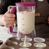 Plastic Pancake Batter Dispenser Scaled Batter Funnel Crepes Batter Separator  Waffle