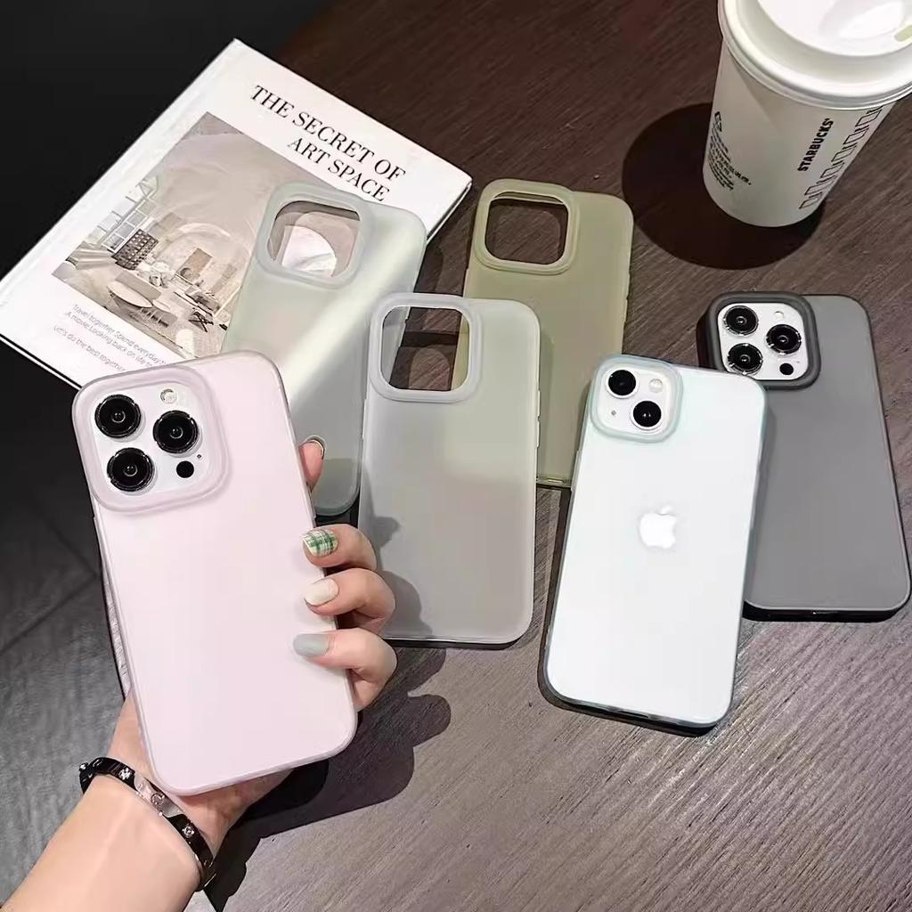 Applicable to iPhone11promax mobile phone case jelly color matte Apple 11 ultra-thin tpu all-inclusive sheath X