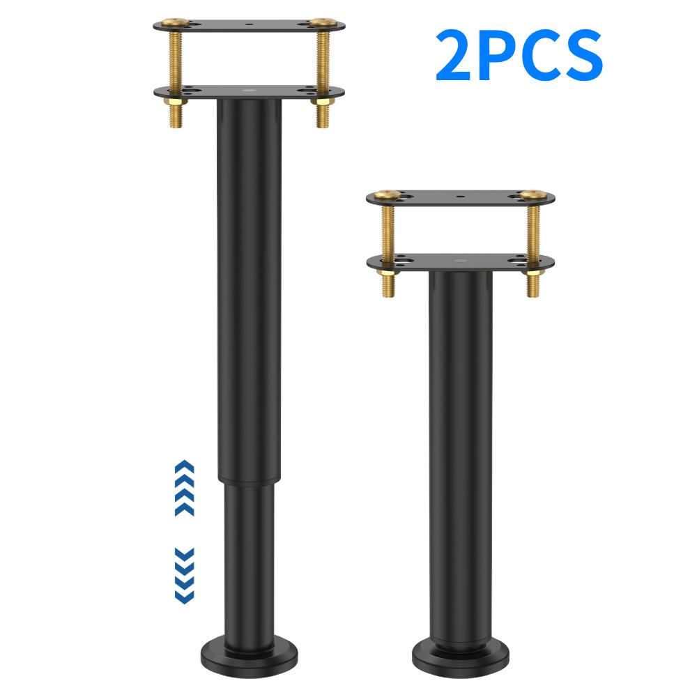 

2Pcs Heavy Duty T-Shaped Bed Slats Support 25-43cm Retractable Steel Frame Height Adjustable Design for Bed Base Sofa Furniture