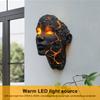Halloween Broken Soul LED Wall Lamp with LED Illumination Broken Soul Wall Light for Bedroom Living Room Cafe and Gallery Decor