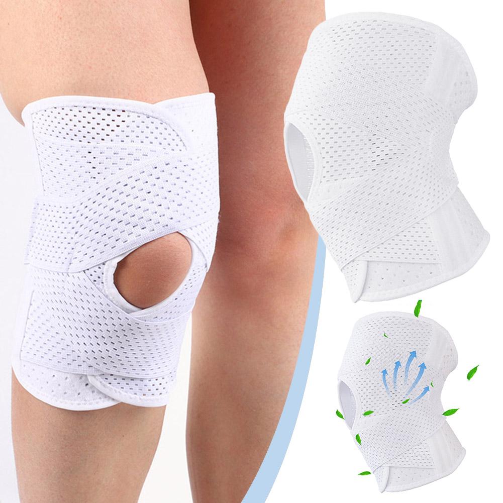 

Ультратонкий наколенник для летних видов спорта на открытом воздухе, защита мениска для коленных суставов, белый Saf S3B1