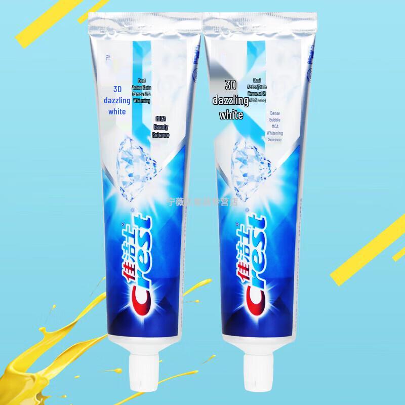 Crest 3D White Dual Action Whitening Toothpaste