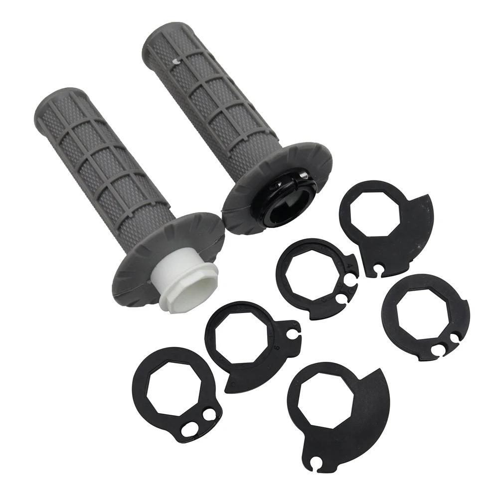 Universal Motorcycle Hand Grips 22mm The Snap-on Cam Lock-on Grips Dirt Bike Handlebar For 125-500 SX SXF EXC EXCF XC XCF