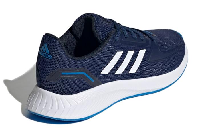 Adidas Runfalcon 2.0 K Comfortable Slip Resistant Abrasion Resistant Low top Kids' Running Shoes Navy Blue Kids' GX3531