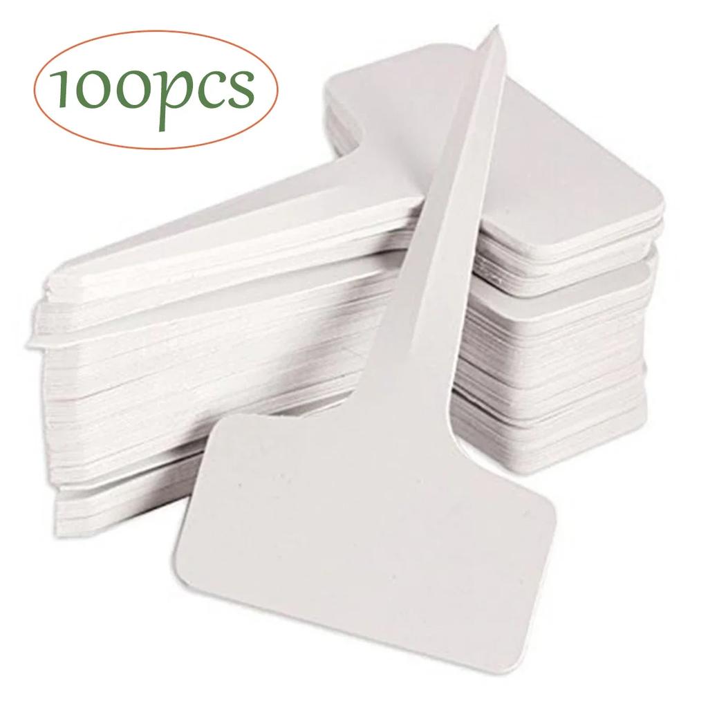 100 STuks Tuinetiketten Plantenetiket Bordje Tag Schrijfbord Bord Voor Kweektuin Potten Plant Waterdicht Tuin Sorteer Markering Etiket
