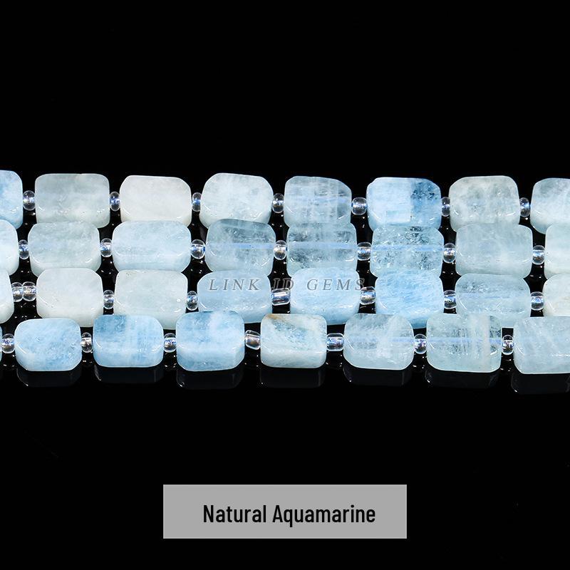 Jingde Jewelry Natural Crystal Irregular Egg-Shaped Jade Bead Bracelet for DIY Accessories