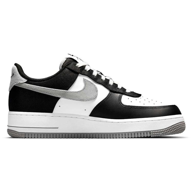 New Nike Air Force 1 Low '07 Emb Raiders Black White CT2301-001