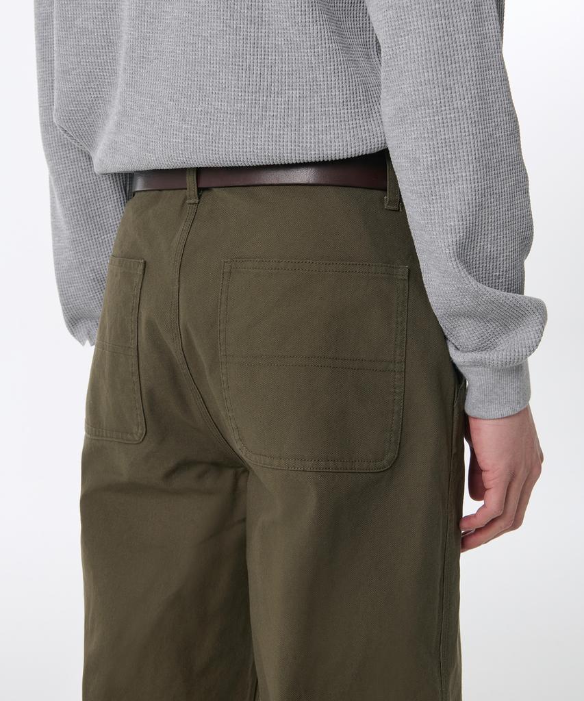 MUSINSA STANDARD Canvas Regular Fit Work Pants [Khaki]