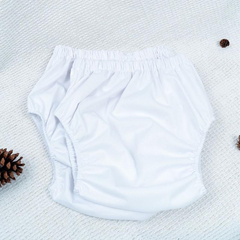 Pantaloni Resistenti all'Acqua per Incontinenza Adulti Riutilizzabili Vita Alta Mutandine a Prova di Perdite Copri Pannolino Biancheria Intima Slip per Comfort