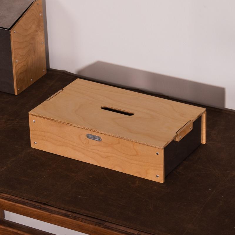 

Retro Solid Wood Drawer Type Storage Boxes Rectangular Large Desktop Makeup Case Wooden File Sorting Box