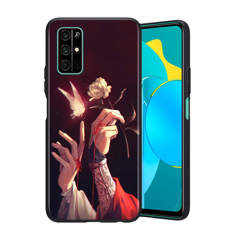 Heaven Official's Blessing Silicone Cover For Huawei Honor 30i 30S 30 20S 20 V20 10i 10X 10 9A 9S 9C 9X Pro Lite Phone Case