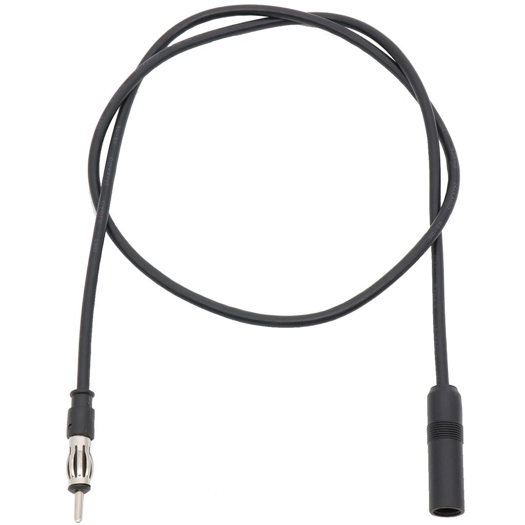 Καλώδιο Επέκτασης Κεραίας Ραδιοφώνου Αυτοκινήτου Ομοαξονικό Καλώδιο Μήκους 3' ft Αρσενικό σε Θηλυκό Συνδετήρα