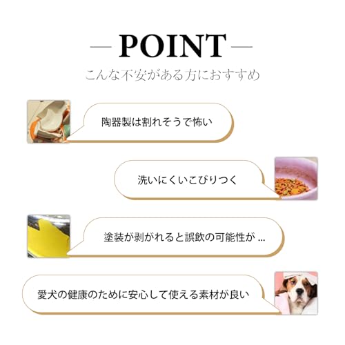 DOGPET Stainless Steel Bowl, Plate-Shaped, for Medium To Large Dogs, 900ml Capacity, with Silicone Non-Slip Grip, Silicone Gray, Medium Size