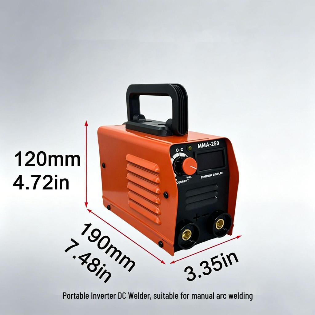 Mini Portable 220V EU Plug Inverter Welder with Copper Core