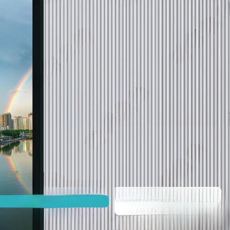 Light-transmitting Frosted Glass Stickers – Privacy Sunshade for Living Room & Bedroom Windows