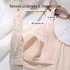 Seamless Sports Bra for Women: Large Bust Minimizer, Thin, Anti-Sagging, Lifting, Wire-Free, with Side Support for Summer.