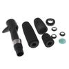 Black EVA Foam Ice Fishing Rod Handle Kit Raft Rod Construction Split Handles DIY