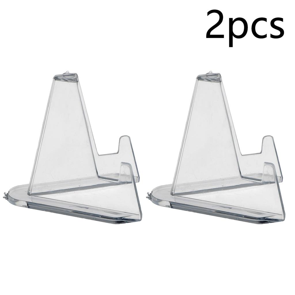 2pcs Display Stand Acrylic Material L:6.8x5.2CM M:5.7CM