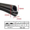 Customizable EPDM U-Shaped Rubber Sealing Strip for Electrical Cabinets and Car Doors