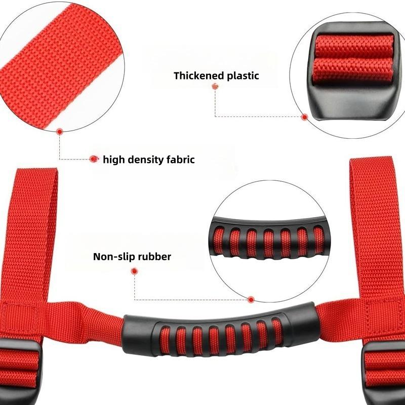 For Automotive Auxiliary Armrests Off-Road Wrangler Inner Roof Handle Anti-skid Handle