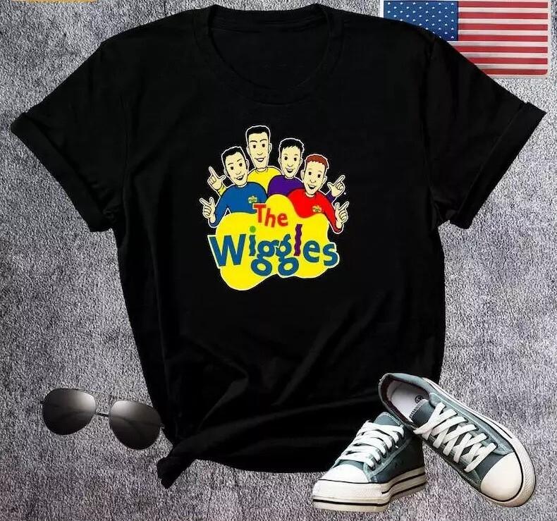The Wiggles Chibi logo Adult Short-Sleeve T-Shirt Unisex T-Shirt XXXXL