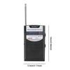 Portable Mini Radio Telescopic Antenna Outdoor Radio Dual Band Retro World Receiver AM/FM Pocket Radio for Outdoor Emergency Use
