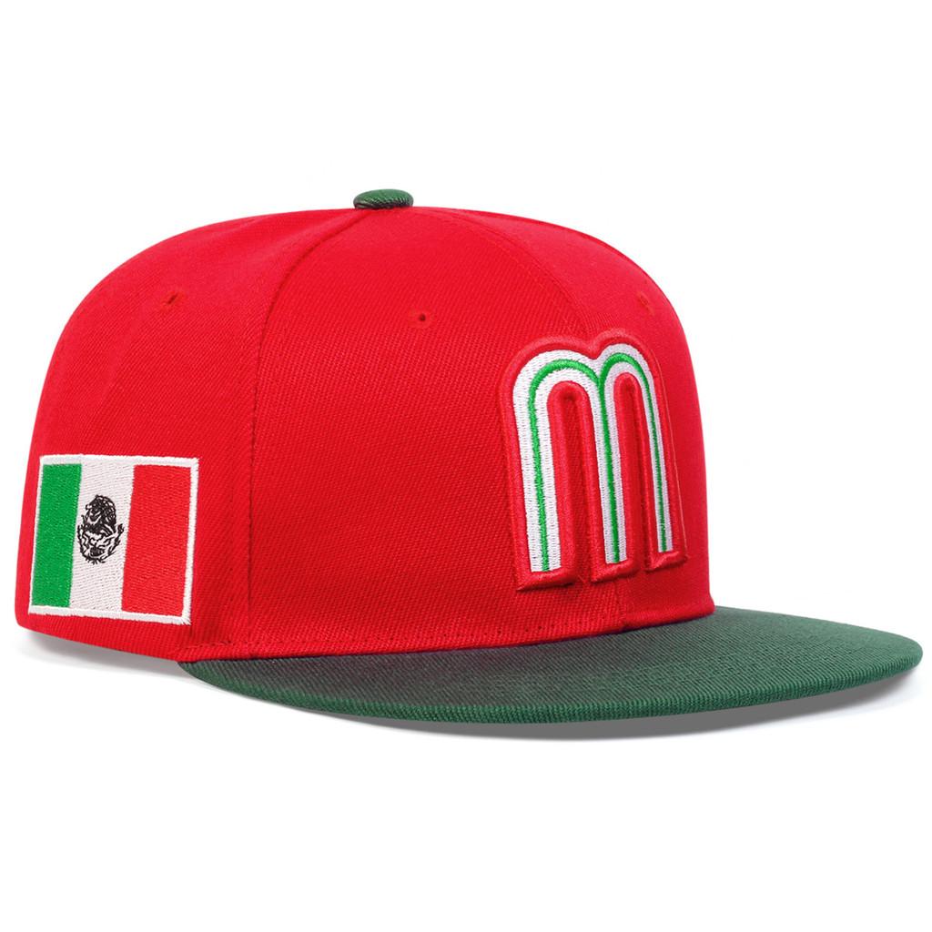 Mexicaanse Baseballpet Met Verstelbare Pasvorm Voor Zomerse Zonbescherming Fans