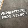 KTM Adventure Motorcycle Fuel Tank Modification Stickers - Personalized Decals