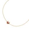 10K Yellow Gold Bracelet with Ruby and Horseshoe Birthstone AJVB4103LSRU [Official] [Vendome Aoyama] (July Birthstone)