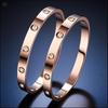 Bracelet Women's High-end Circle Bracelet Light Luxury Titanium Steel Popular Jewelry