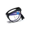 Unisex Portable Folding Progressive Multifocal Reading Glasses Luxury Round Far Sight Eyewear Blue Light Blocking Eyeglasses