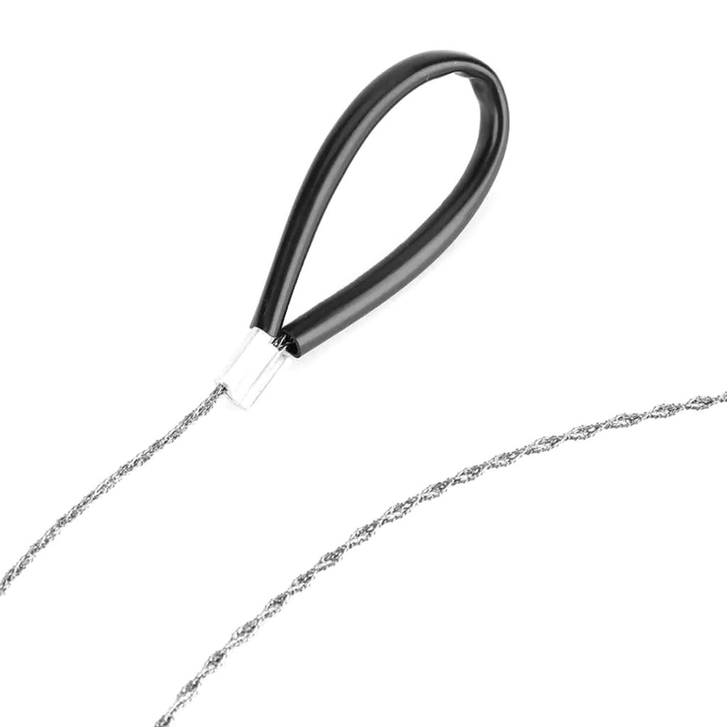 4 Stück Edelstahl-Kabelsäge Metallsäge PVC-Rohrschneider für Holz Überleben Camping Wandern Jagd