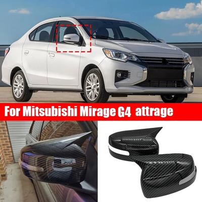 Pro Mitsubishi Mirage G4 attrage 2016 2017 2018 Kryt vnějšího zrcátka s krytem zpětného zrcátka odolným proti poškrábání