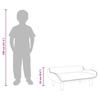 Kids Sofa Pink 70x40x24 Cm Velvet