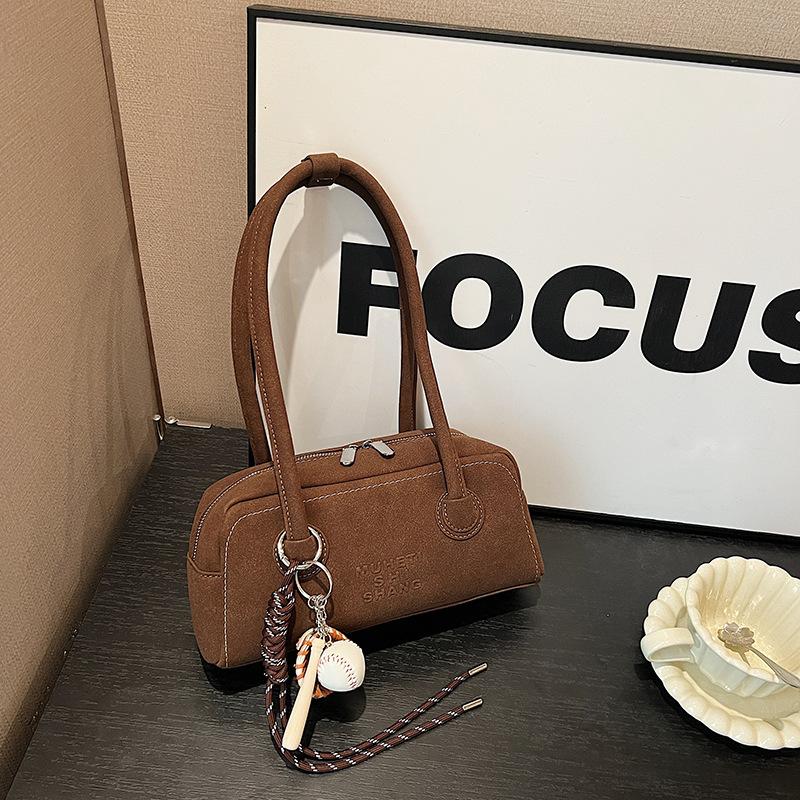 Retro matte bag autumn and winter new commuter shoulder underarm bag women's handbag