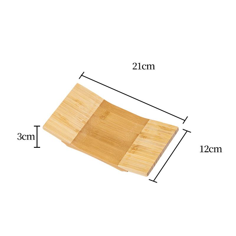 Bamboo Sushi Board Japanese And Korean Cuisine Rectangular Sushi Tray Serving Plate Cooking Sashimi Tableware Wood Platter Board