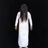 Halloween Horror Costume: Sadako Outfit, Wig, Female Ghost, Vampire, Zombie Costume, Bar Costume, Ghost Wig Set