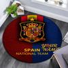 Custom Name,Spain Pattern Round rug,Carpet Rug for Living Room Bedroom Playroom ,Non-slip Floor Mat,Holiday Gifts and Birthday Gifts.