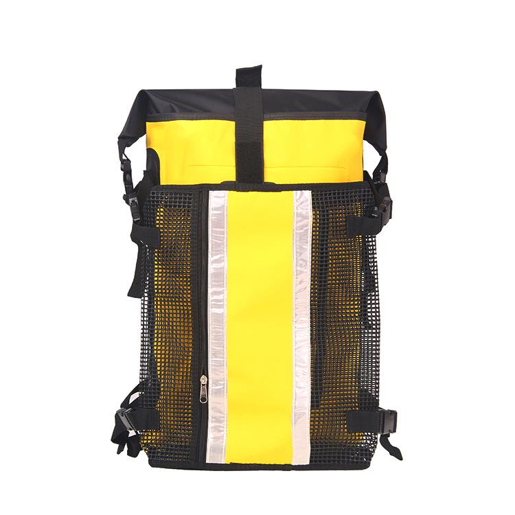 Multifunctional Waterproof Backpack for Outdoor Swimming, Rafting, and Hiking - Dry and Wet Separation Design.